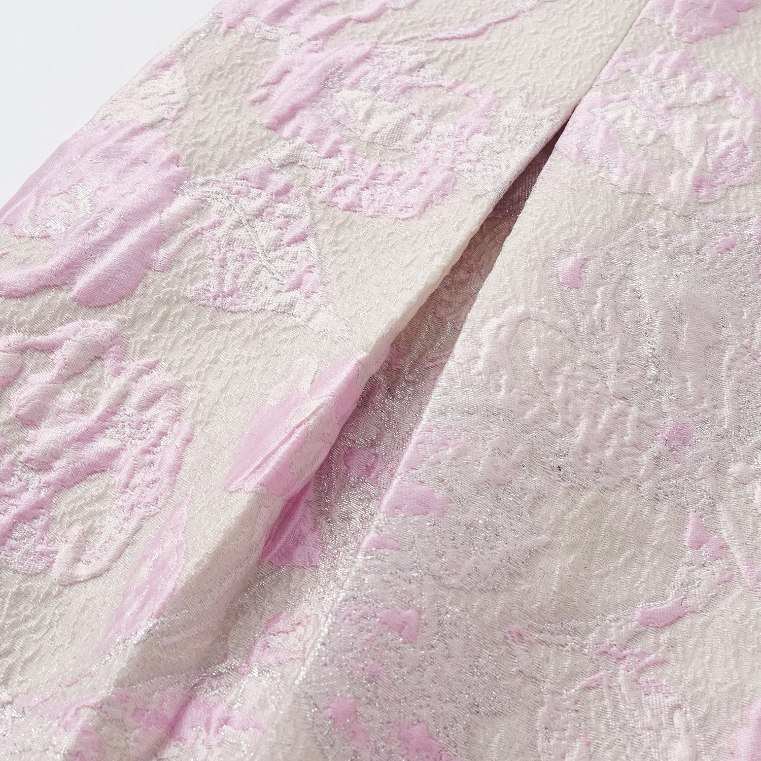 “春意” 提花短褲—浮光露櫻