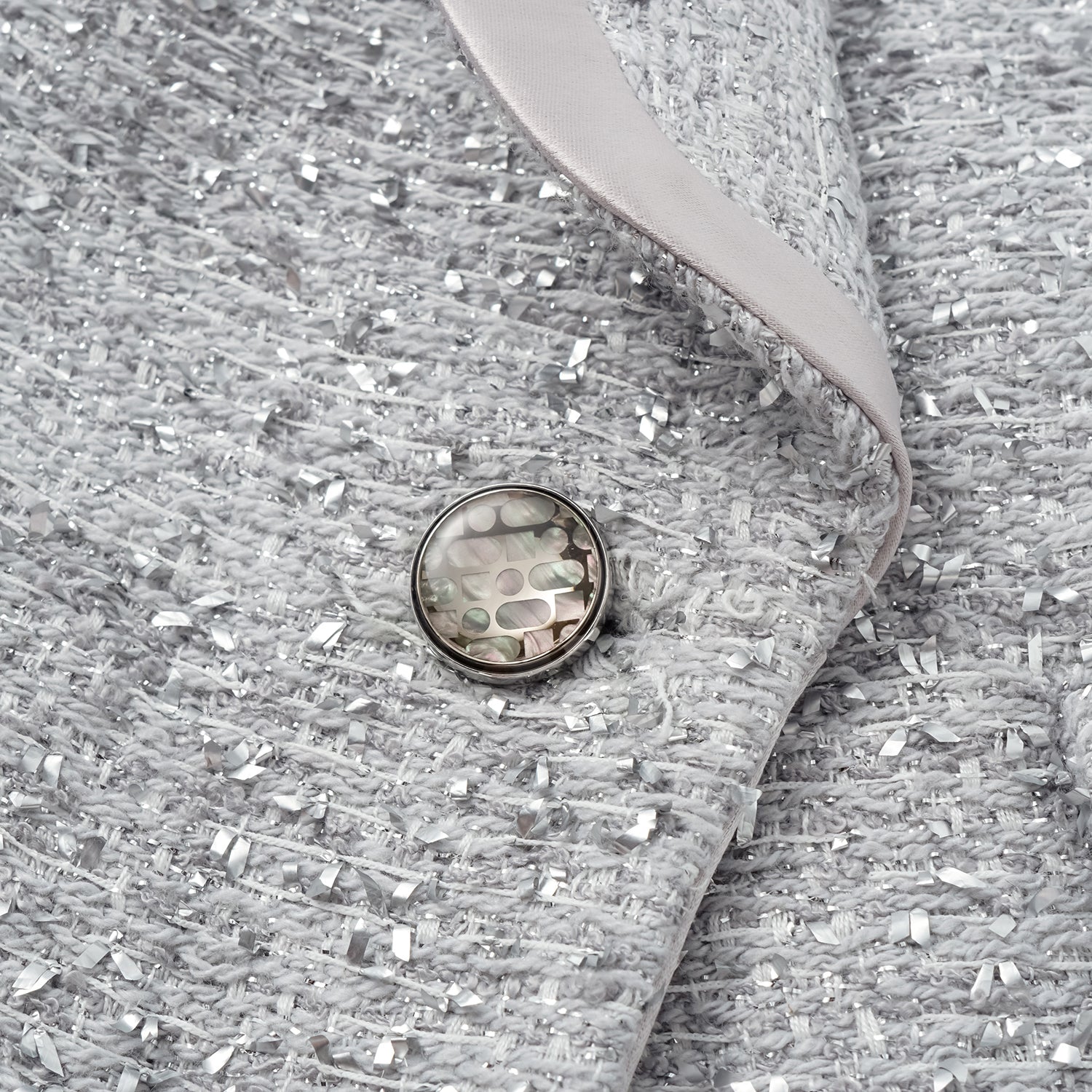 "Arcade of CherJoy Atelier." 法國夏日輕薄花呢立體剪裁修身西裝外套