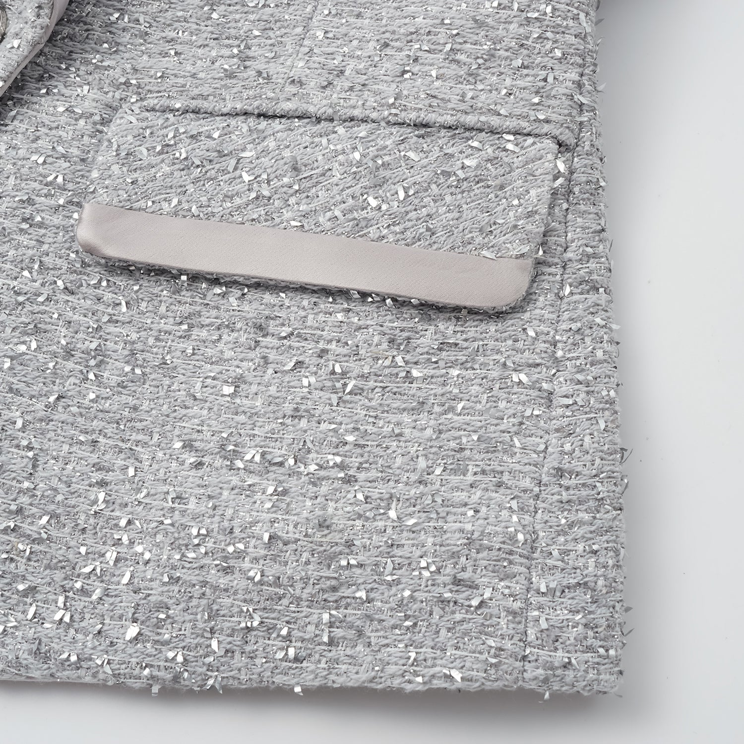 "Arcade of CherJoy Atelier." 法國夏日輕薄花呢立體剪裁修身西裝外套