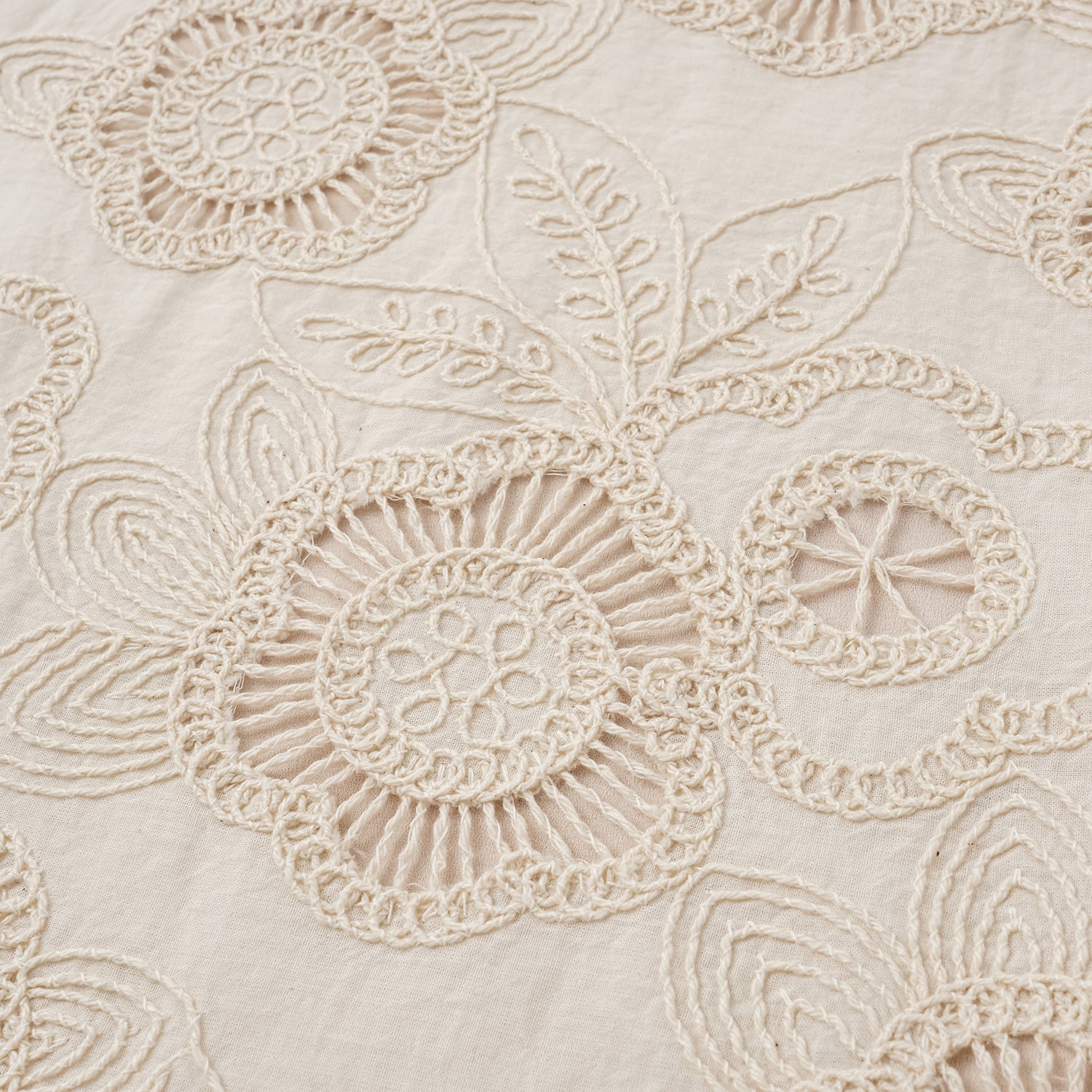 “慵懶俏麗” 義大利蕾絲Oversized襯衫