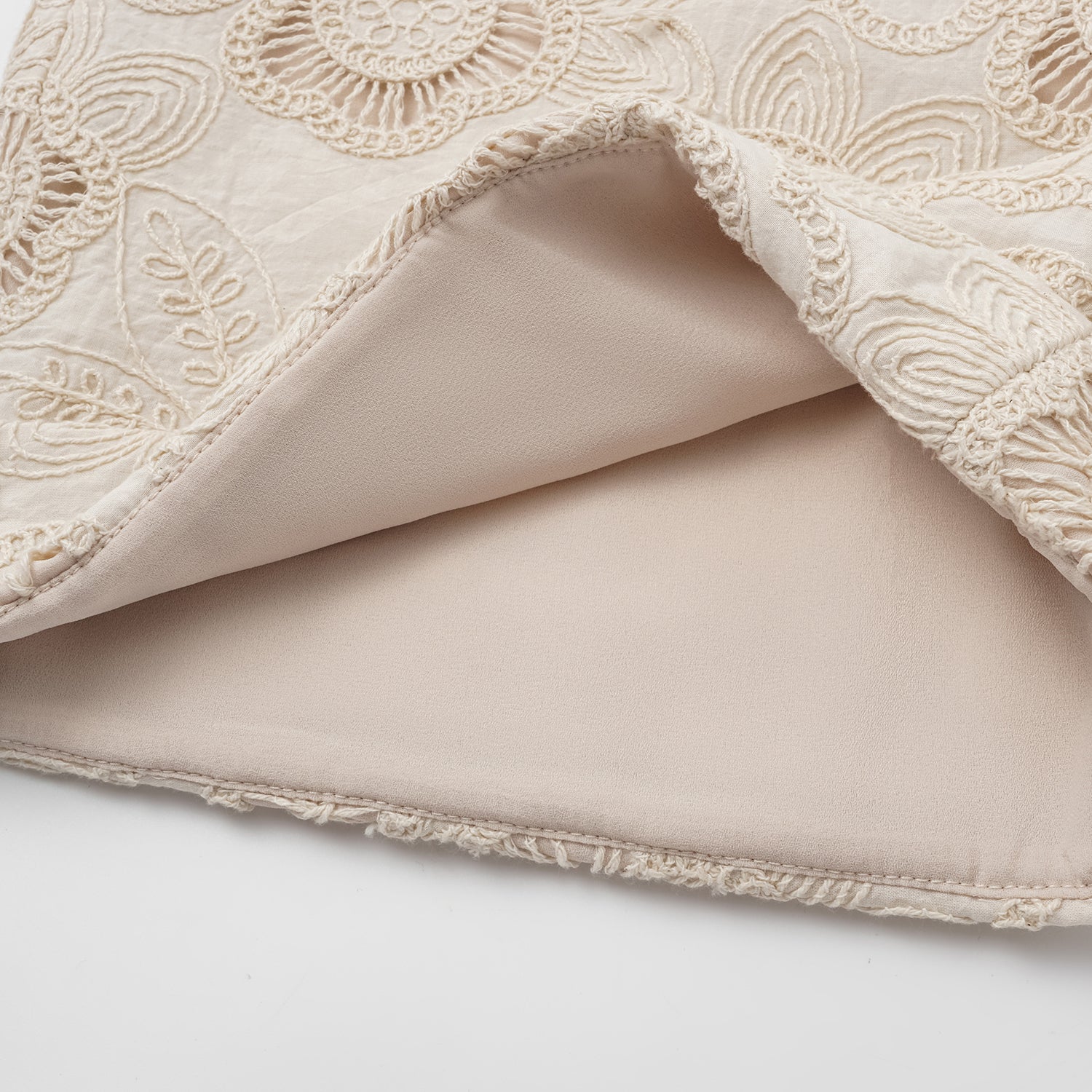 “慵懶俏麗” 義大利蕾絲短褲