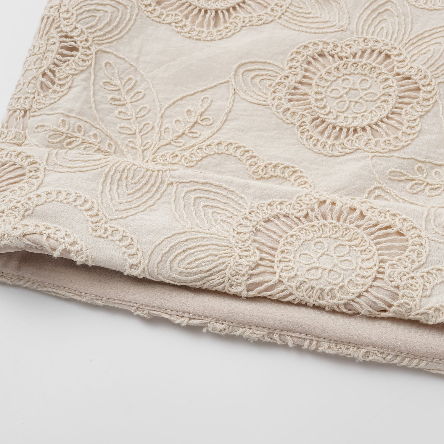 “慵懶俏麗” 義大利蕾絲短褲