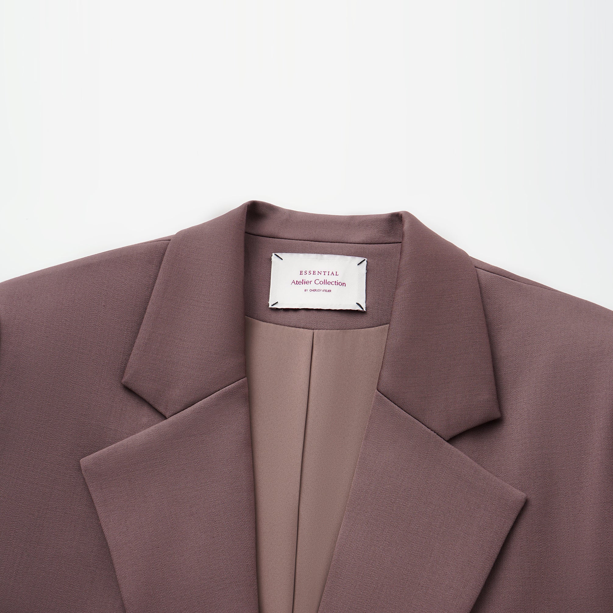 “Westminster Weekdays." 義大利頂級羊毛西裝外套—Rosewood Dusk烏木玫瑰