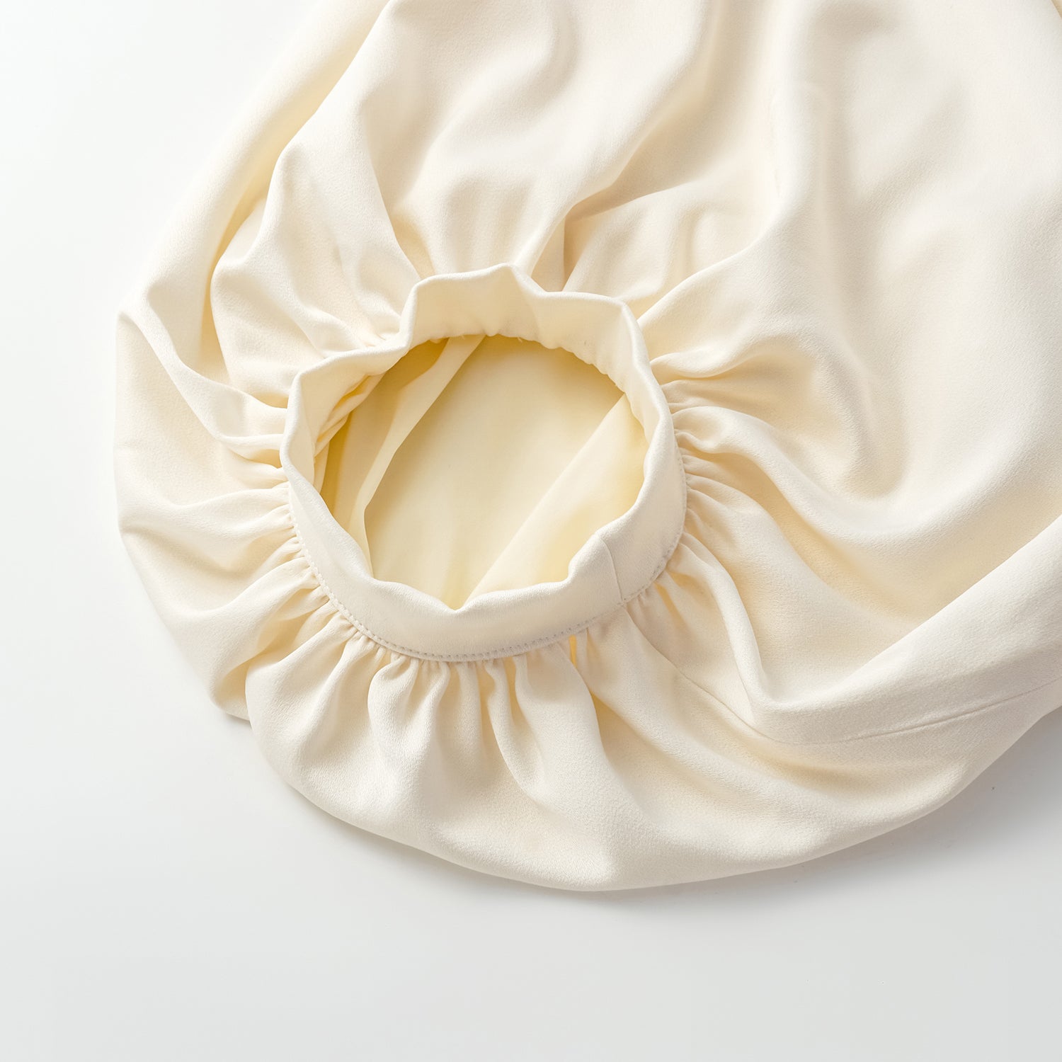 "True Grace" Vintage Crewneck Coat - White 