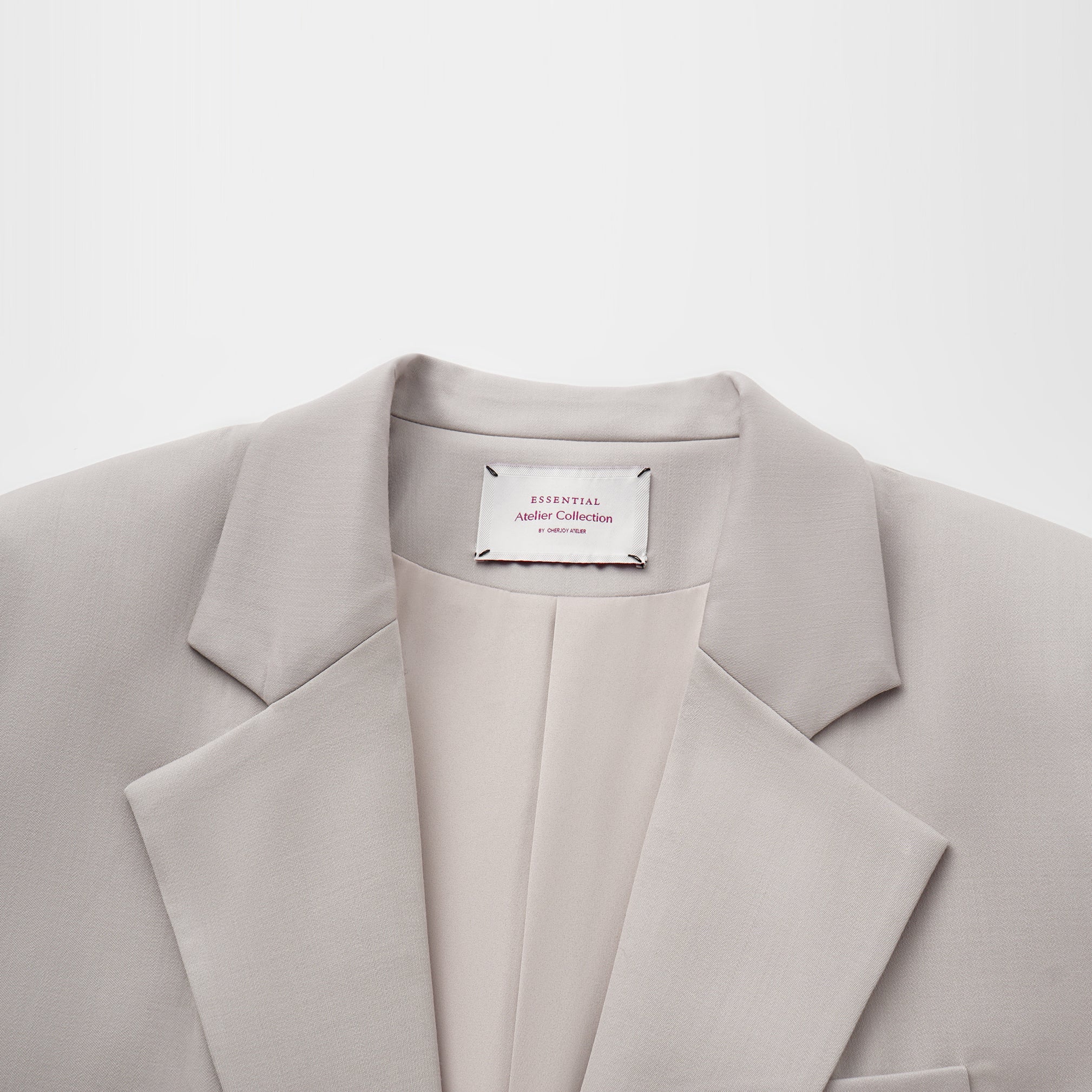 “Westminster Weekdays." 義大利頂級羊毛西裝外套—Iris Ash銀霧鳶尾