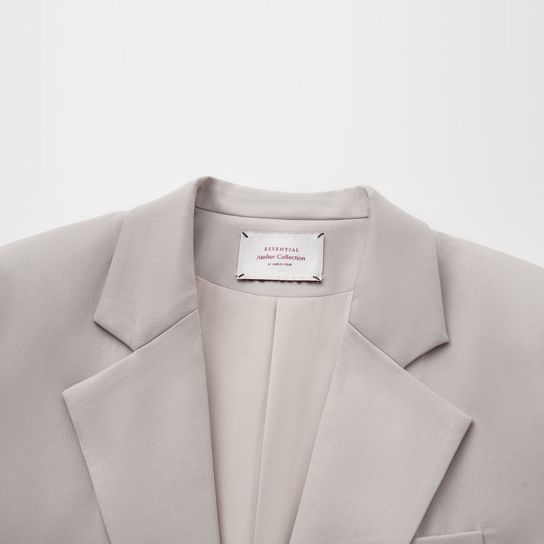 “Westminster Weekdays." 義大利頂級羊毛西裝外套—Iris Ash銀霧鳶尾