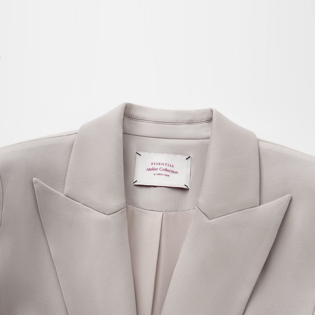 “Westminster Weekdays." 義大利頂級羊毛修身西裝外套—Iris Ash銀霧鳶尾