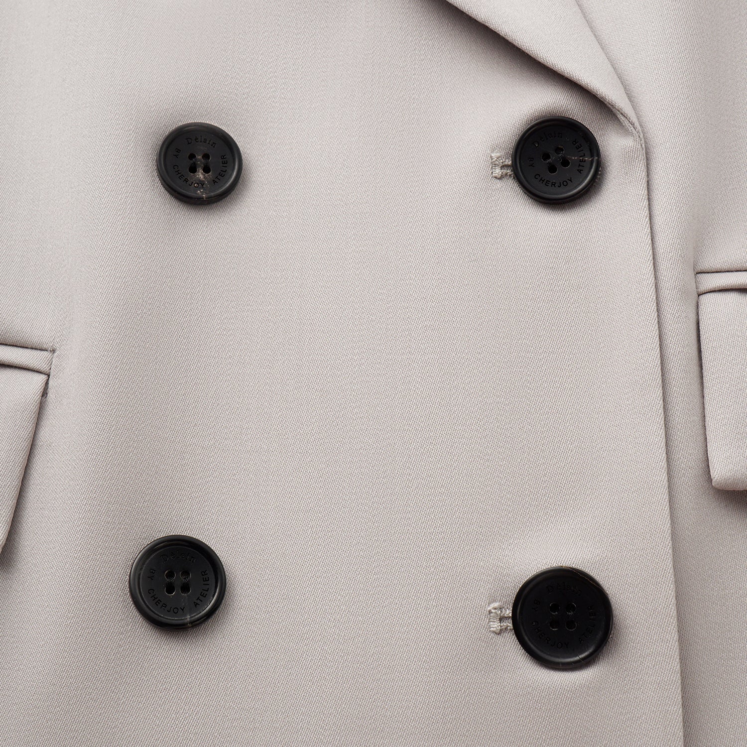 “Westminster Weekdays." 義大利頂級羊毛修身西裝外套—Iris Ash銀霧鳶尾