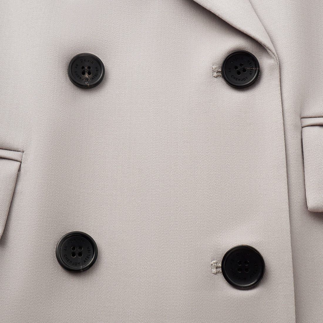 “Westminster Weekdays." 義大利頂級羊毛修身西裝外套—Iris Ash銀霧鳶尾