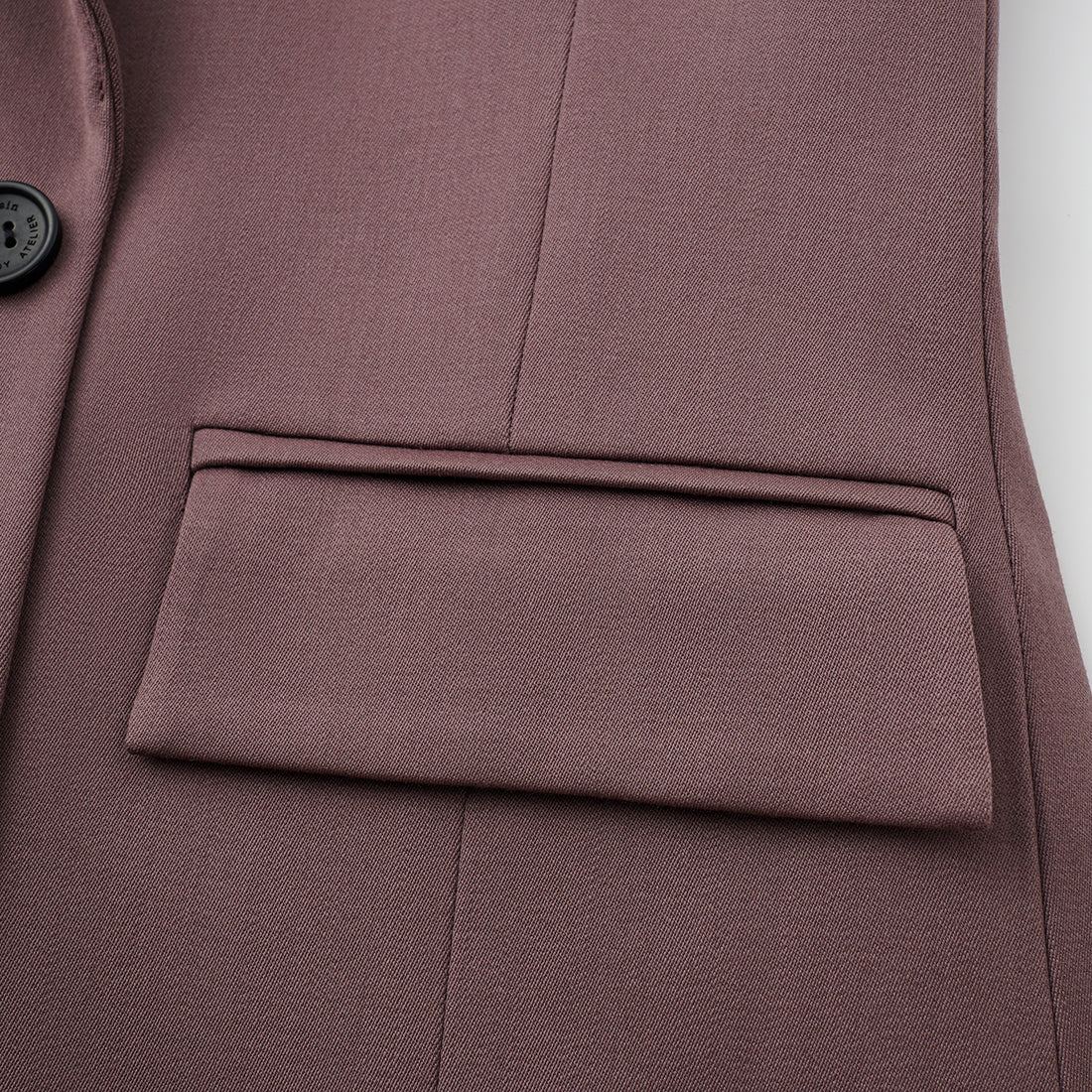 “Westminster Weekdays." 義大利頂級羊毛修身西裝外套—Rosewood Dusk烏木玫瑰