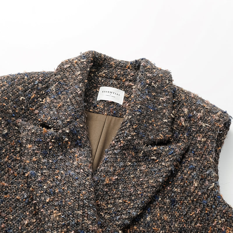 "Westminster Weekdays" Wool Suit Vest - Long 