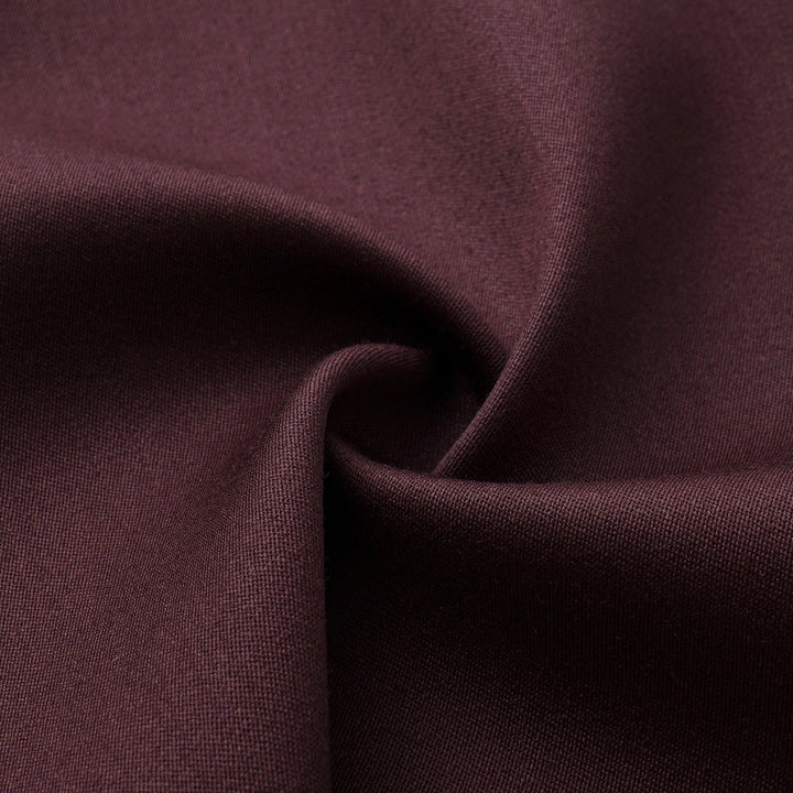 “Westminster Weekdays." 義大利頂級羊毛西裝鉛筆裙—Merlot Burgundy梅洛紅酒