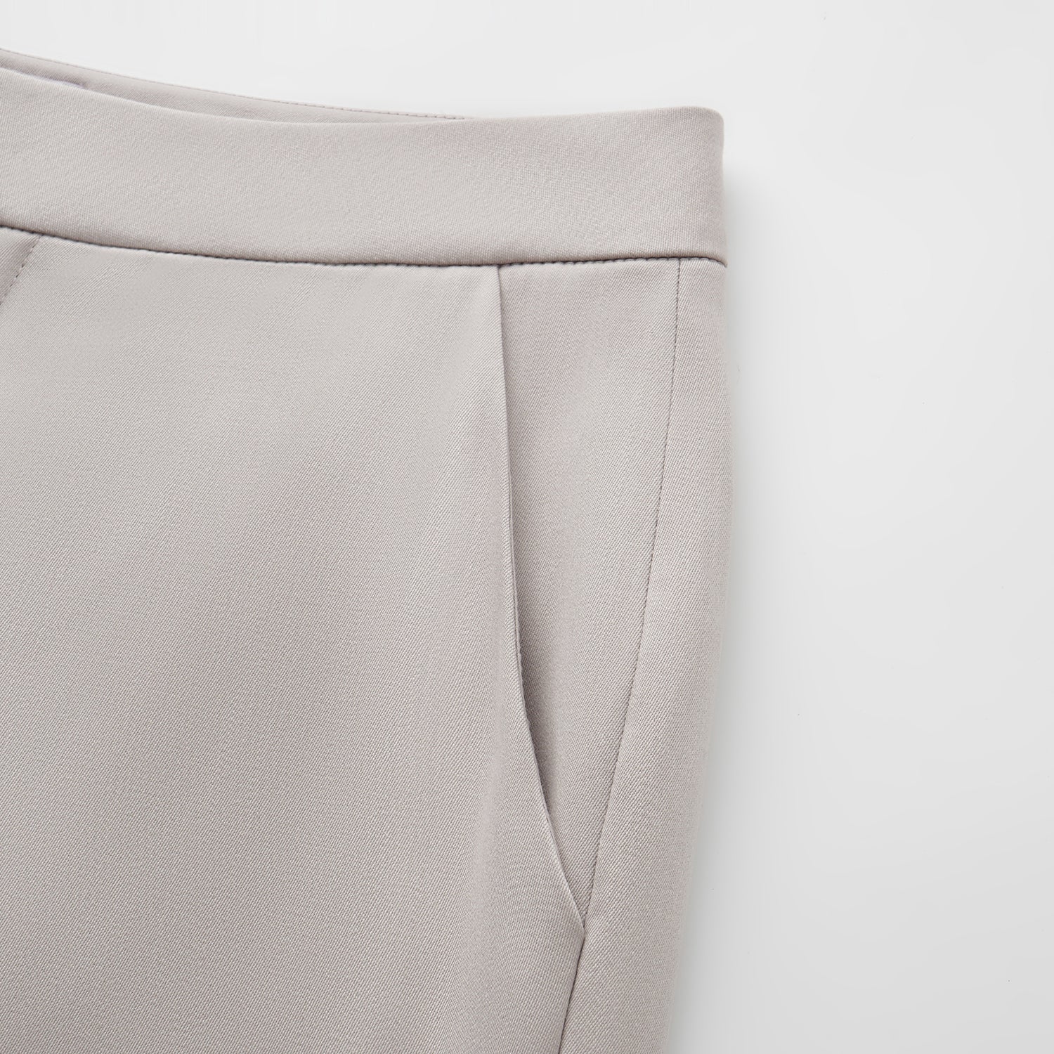 “Westminster Weekdays." 義大利頂級羊毛西裝喇叭褲—Iris Ash銀霧鳶尾