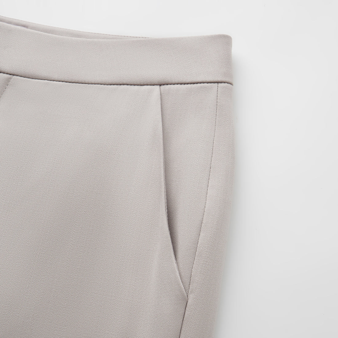 “Westminster Weekdays." 義大利頂級羊毛西裝喇叭褲—Iris Ash銀霧鳶尾