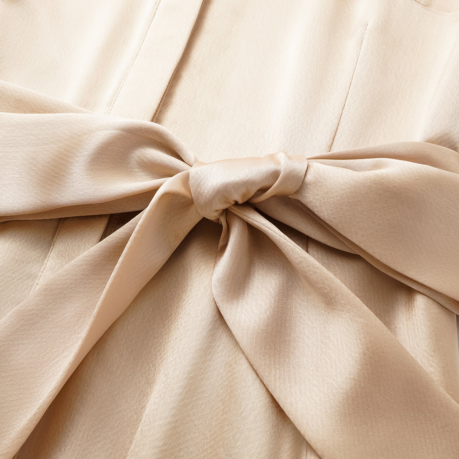 "True Grace." Crystal scale texture acetate shirt dress - nude gold 