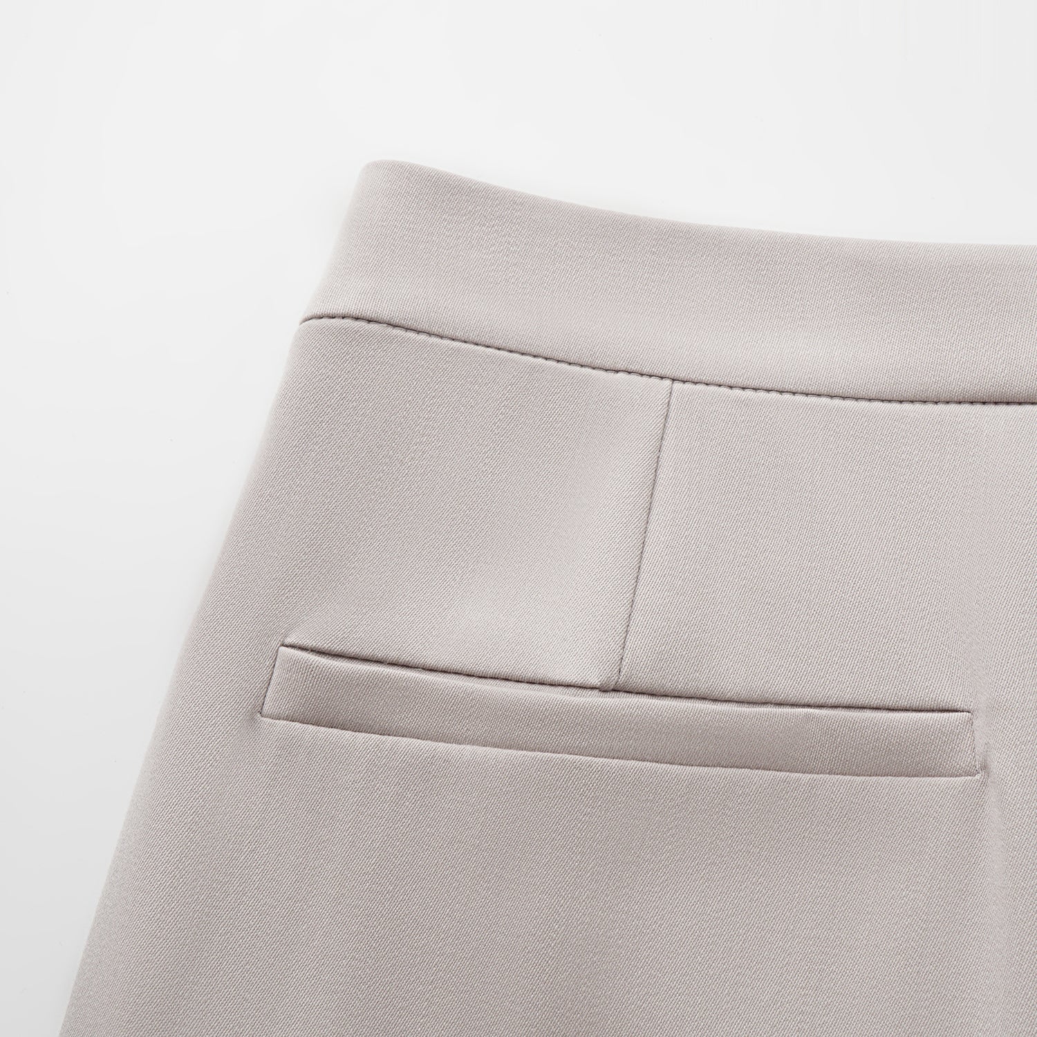 “Westminster Weekdays." 義大利頂級羊毛西裝喇叭褲—Iris Ash銀霧鳶尾