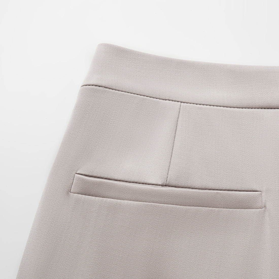 “Westminster Weekdays." 義大利頂級羊毛西裝喇叭褲—Iris Ash銀霧鳶尾