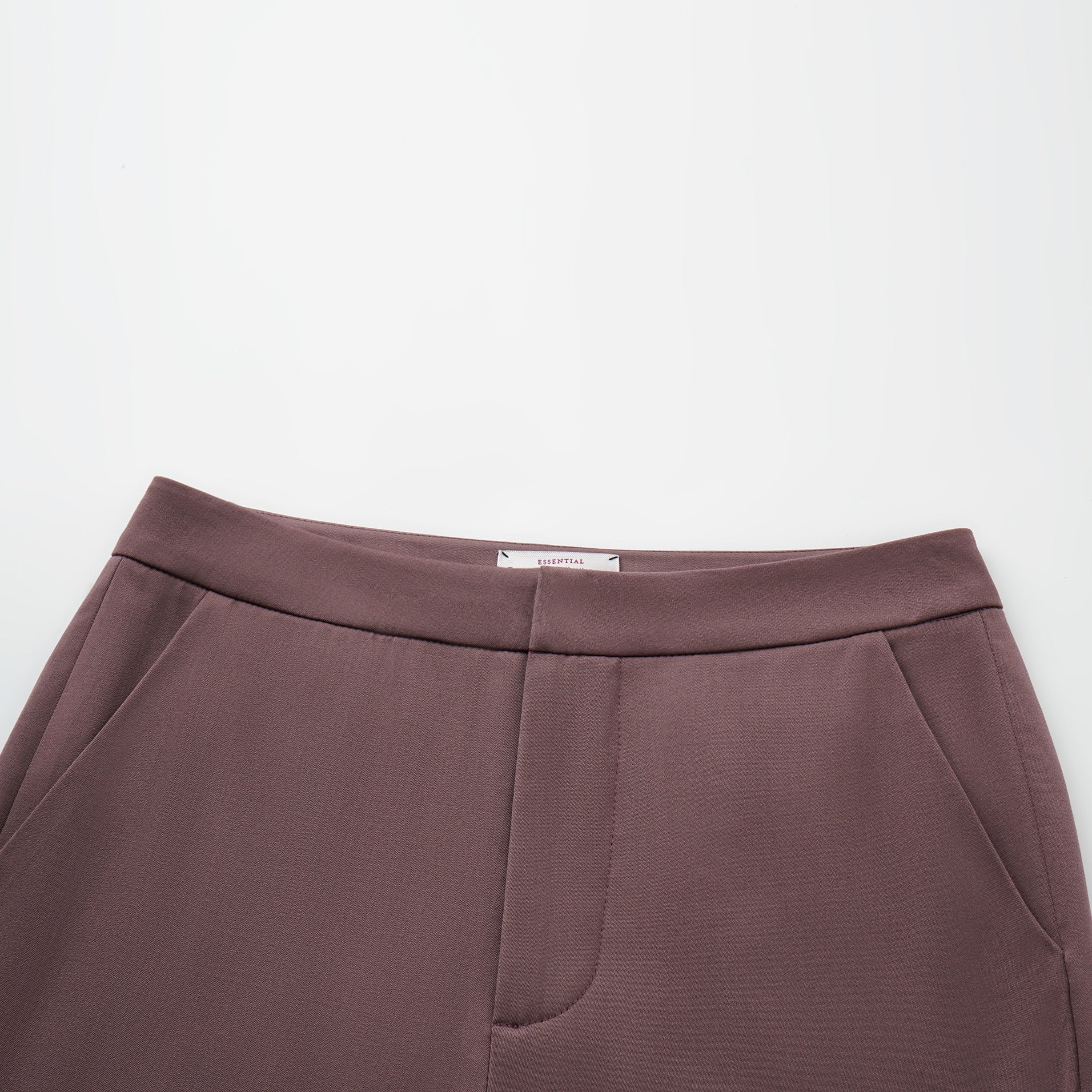 “Westminster Weekdays." 義大利頂級羊毛西裝喇叭褲—Rosewood Dusk烏木玫瑰