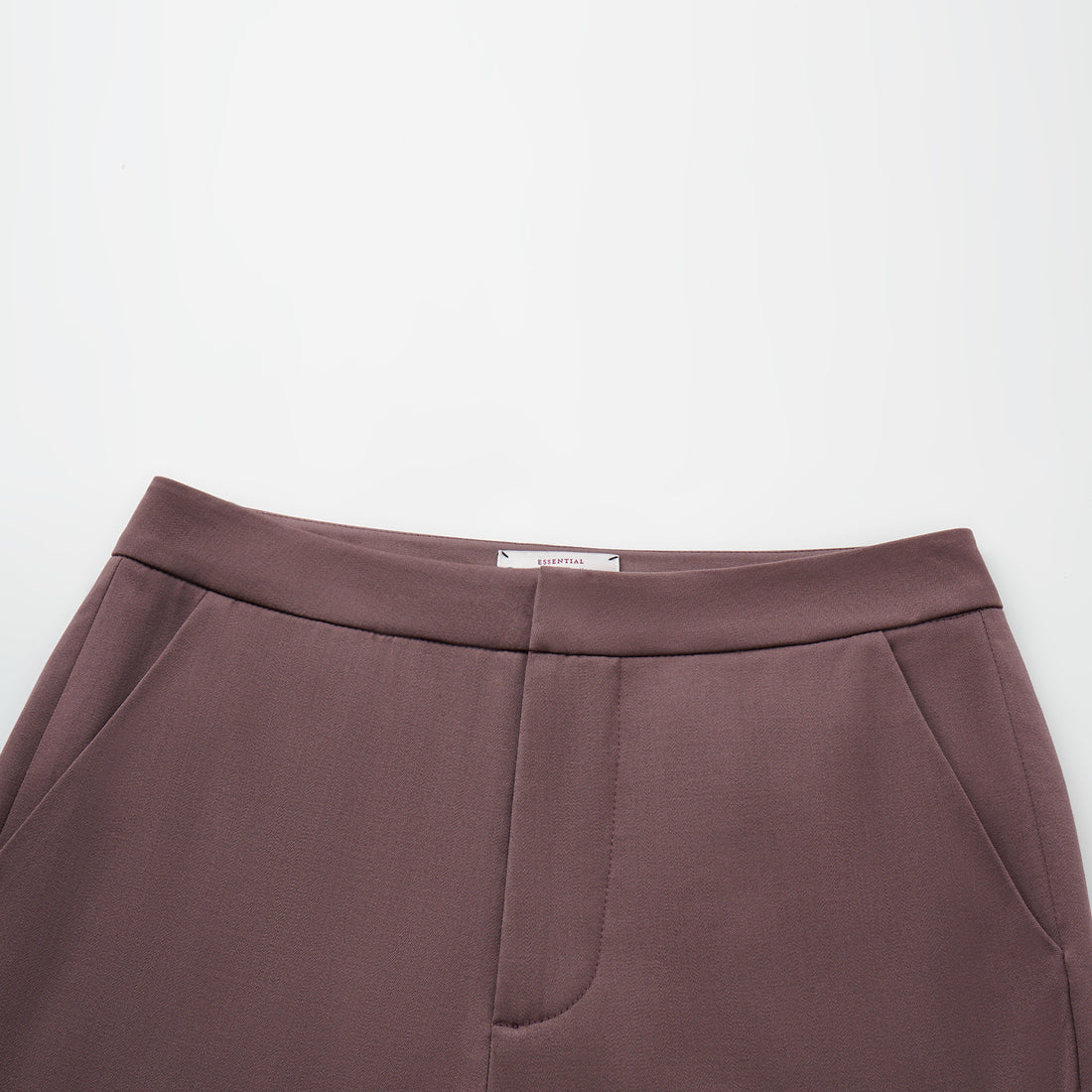 “Westminster Weekdays." 義大利頂級羊毛西裝喇叭褲—Rosewood Dusk烏木玫瑰