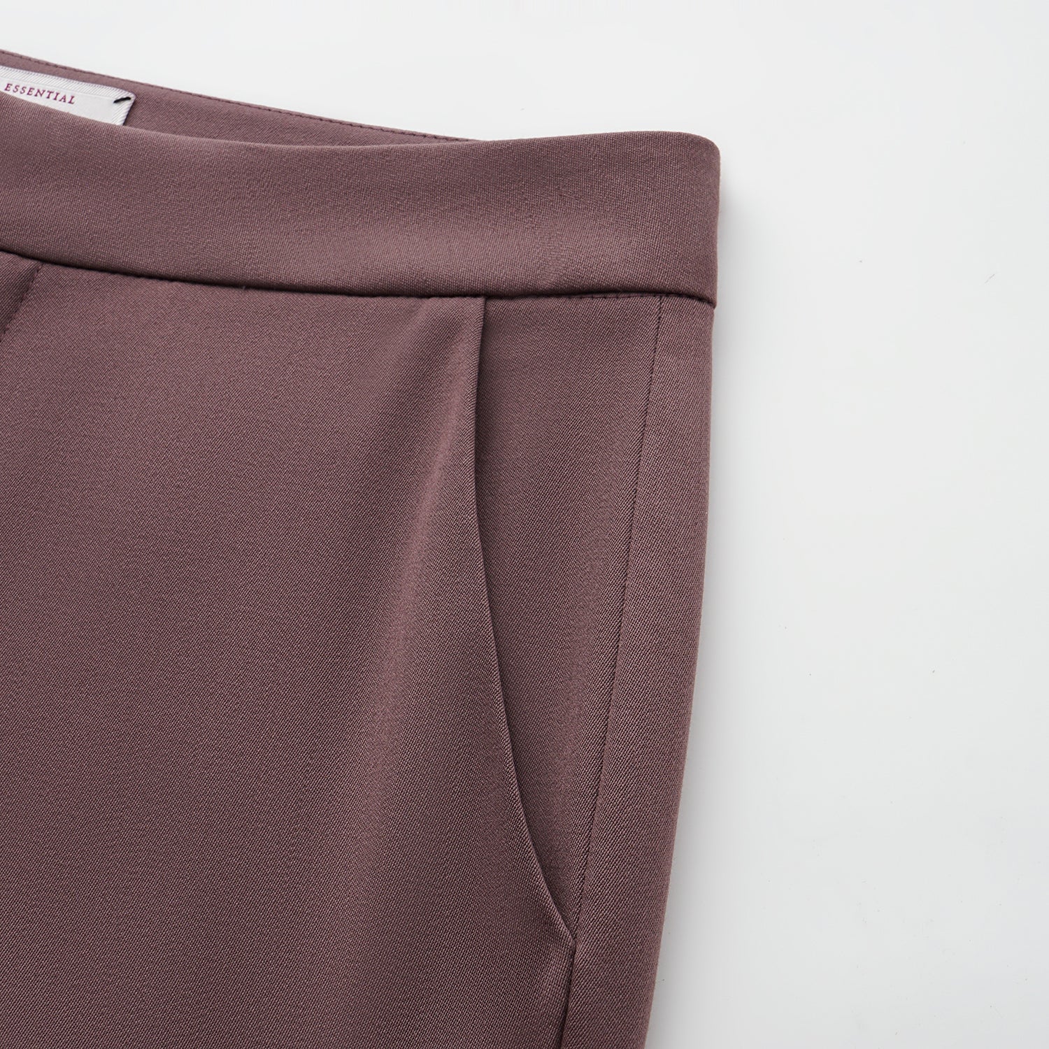 “Westminster Weekdays." 義大利頂級羊毛西裝喇叭褲—Rosewood Dusk烏木玫瑰