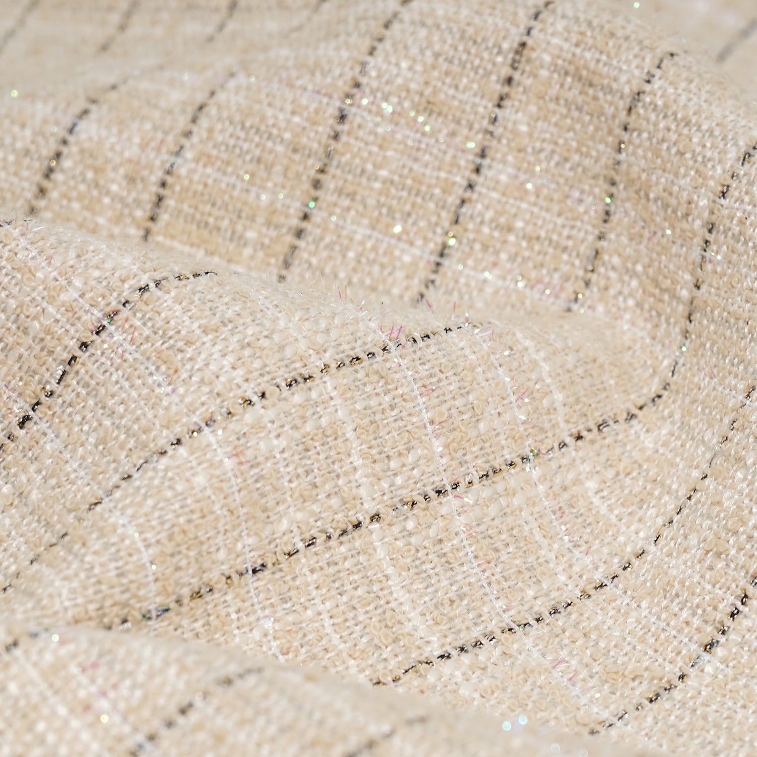 "Westminster Weekdays" 輕薄花呢oversized西裝外套—Vanilla Soufflé