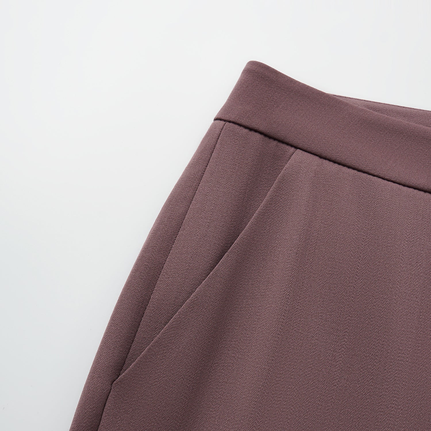 “Westminster Weekdays." 義大利頂級羊毛西裝喇叭褲—Rosewood Dusk烏木玫瑰