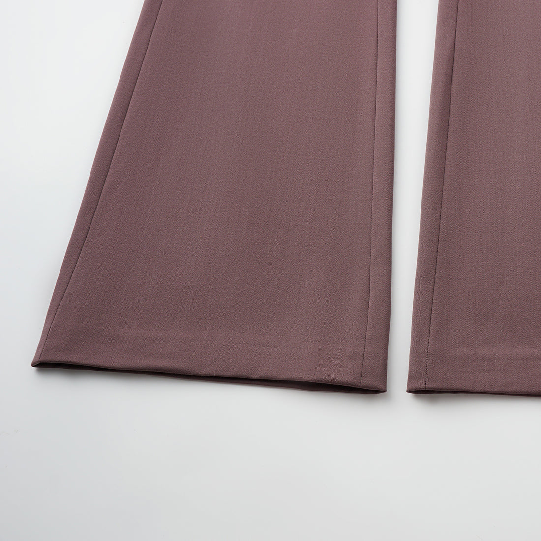 “Westminster Weekdays." 義大利頂級羊毛西裝喇叭褲—Rosewood Dusk烏木玫瑰