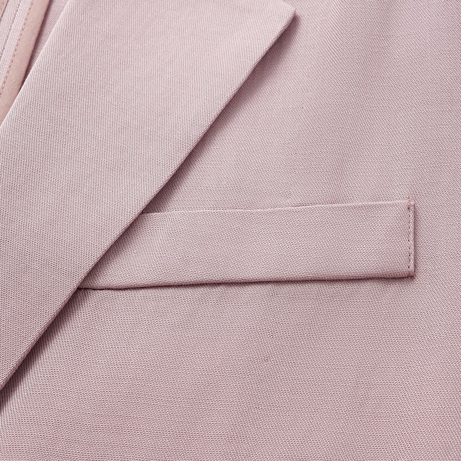 "Speak Sleek" 奢華輕薄麻感肌理醋酸Oversized西裝外套—Pink