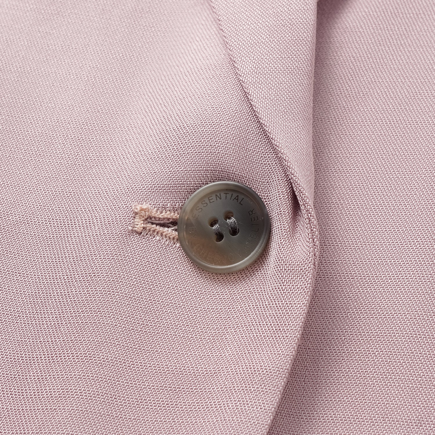 "Speak Sleek" 奢華輕薄麻感肌理醋酸Oversized西裝外套—Pink