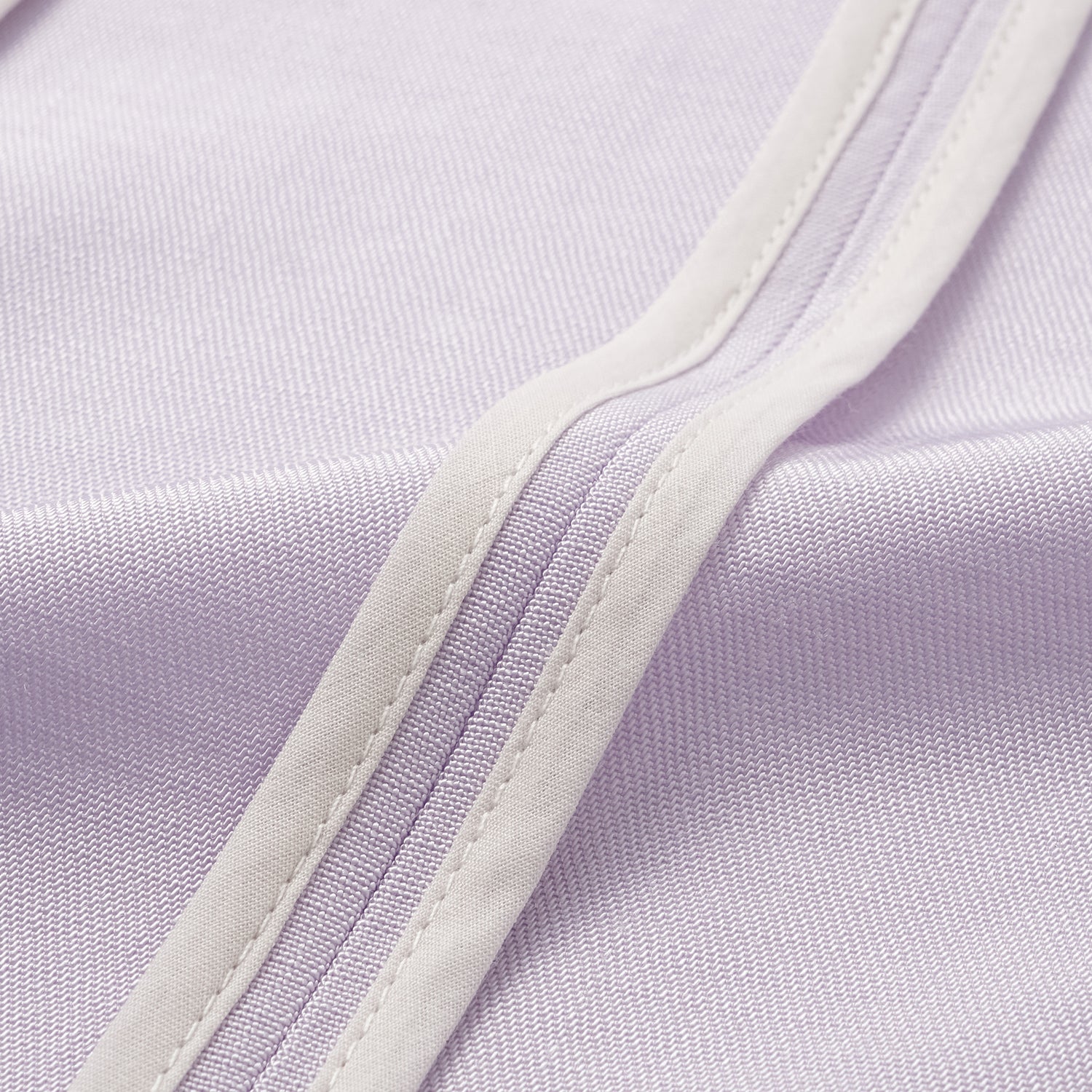 "Speak Sleek" 奢華輕薄麻感肌理醋酸Oversized西裝外套—Lilac