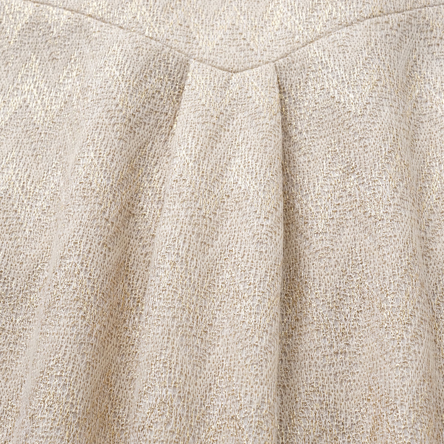 “Autumn Diary”義大利Chevron山形金縷織紋針織連身褲—Isle Breeze沙嶼暖風