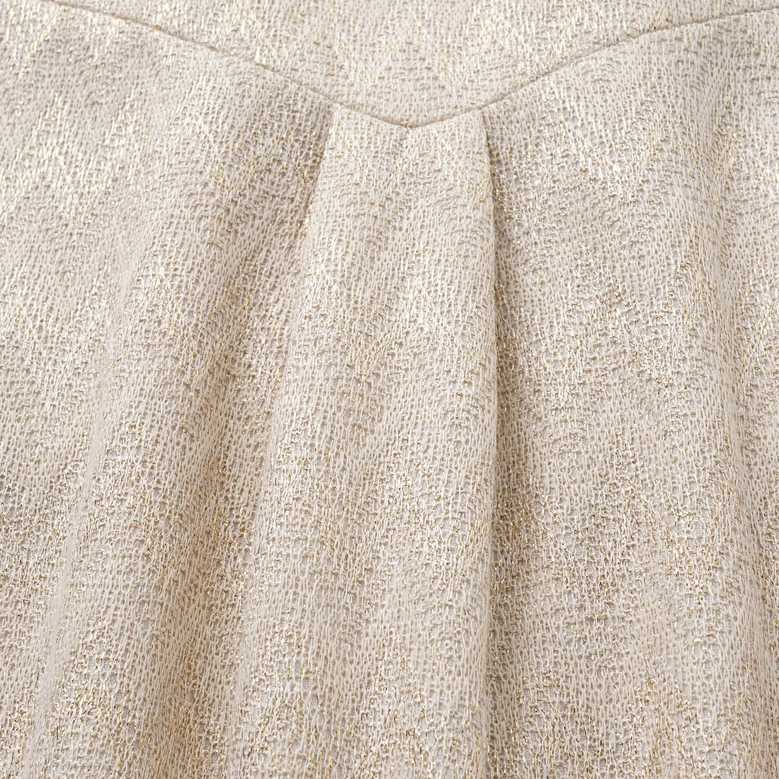 “Autumn Diary”義大利Chevron山形金縷織紋針織連身褲—Isle Breeze沙嶼暖風