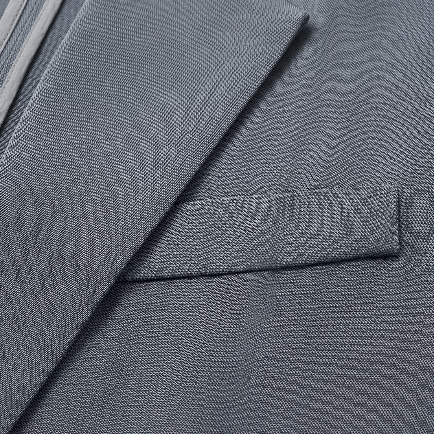 "Speak Sleek" 奢華輕薄麻感肌理醋酸Oversized西裝外套—Cloud