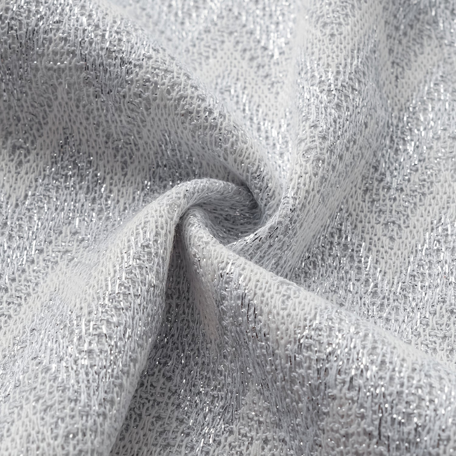 “Autumn Diary”義大利Chevron山形銀燦織紋針織西裝外套—Hazy Vale煙嵐悠境