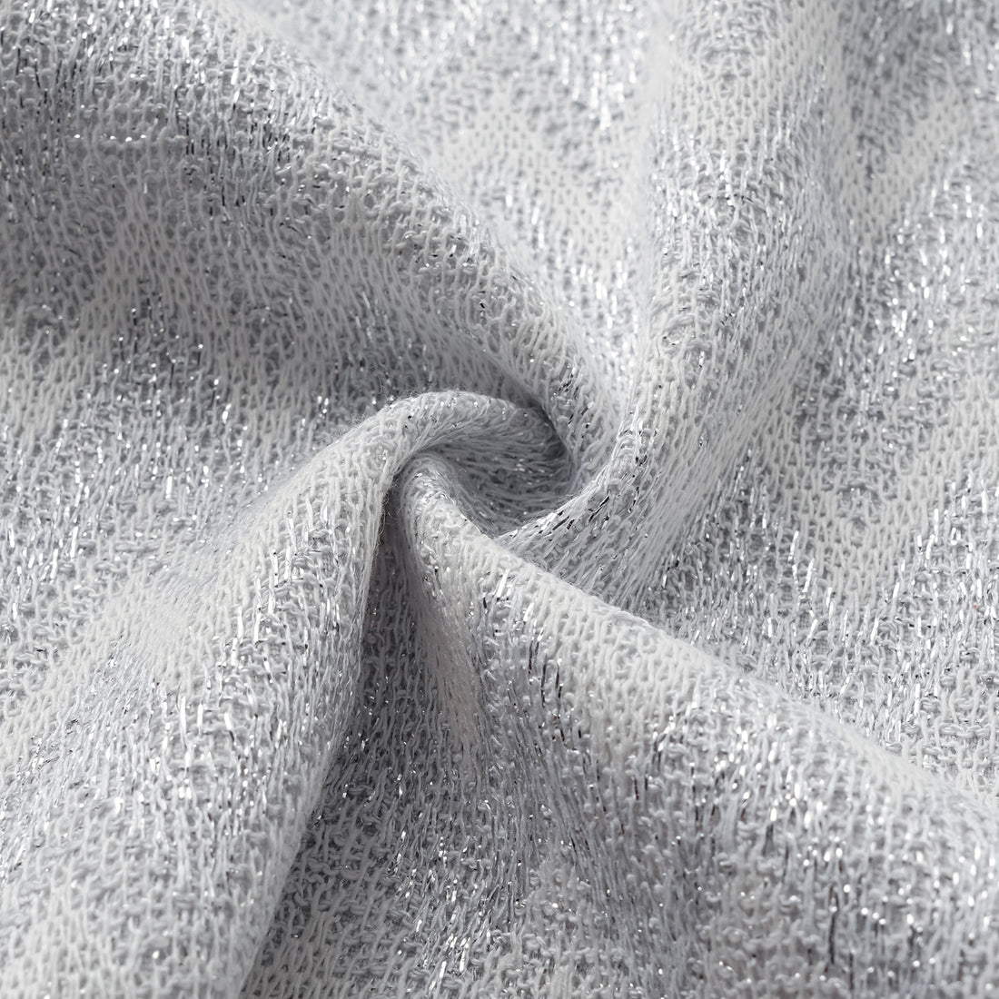 “Autumn Diary”義大利Chevron山形銀燦織紋針織西裝外套—Hazy Vale煙嵐悠境