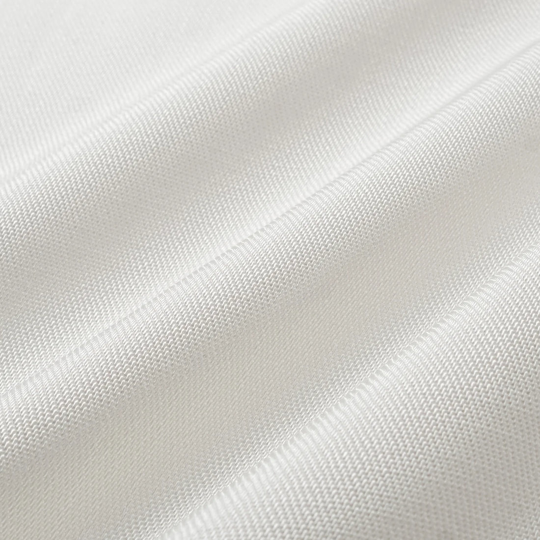 "Speak Sleek" 奢華輕薄麻感肌理醋酸立體剪裁寬褲—Ivory