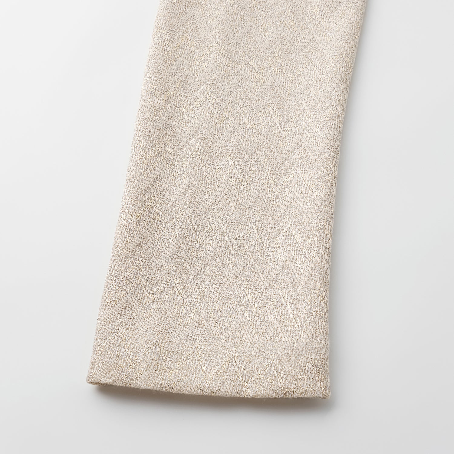 “Autumn Diary”義大利Chevron山形金縷織紋針織西裝外套—Isle Breeze沙嶼暖風