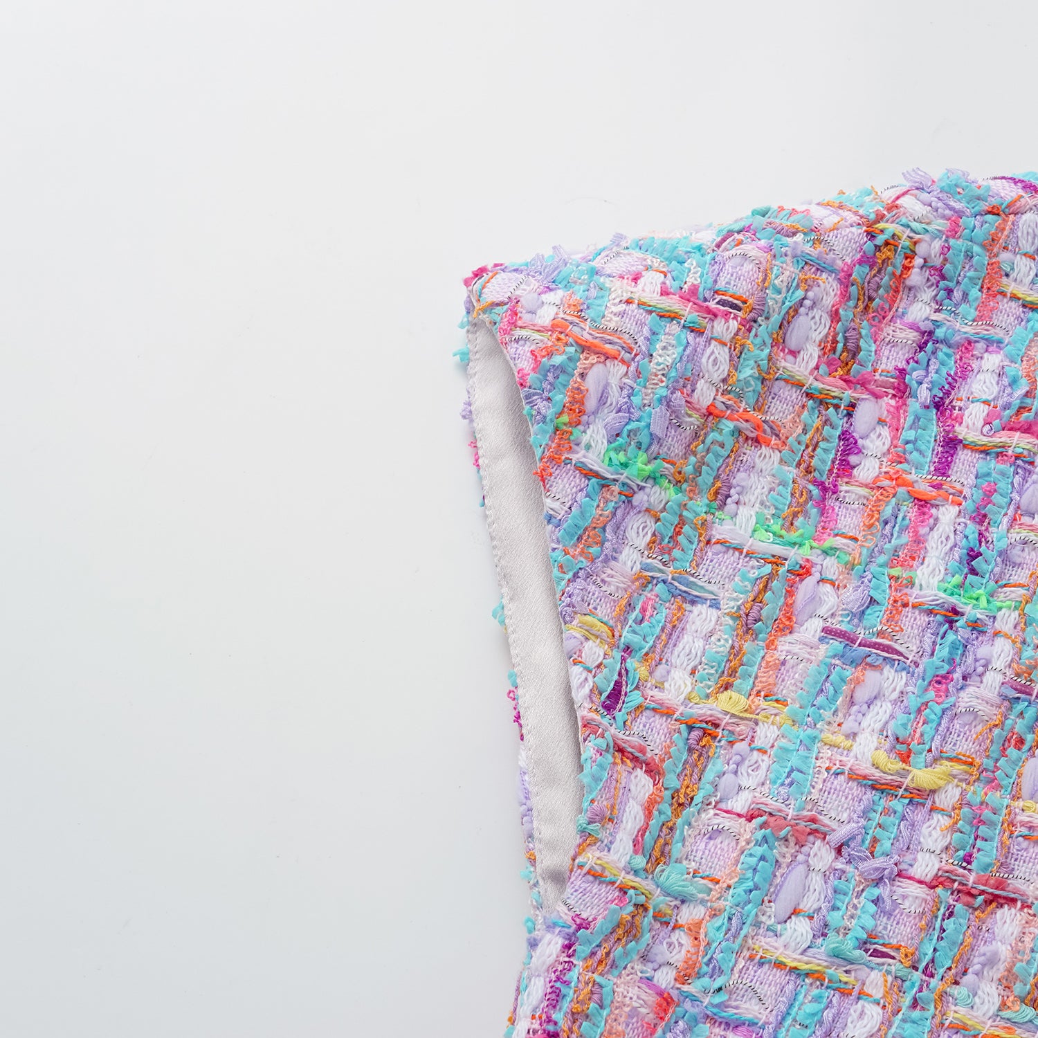 "Chelsea tea time."法國夏日輕薄花呢短袖開衫—Prelude in Pastel粉彩奏鳴