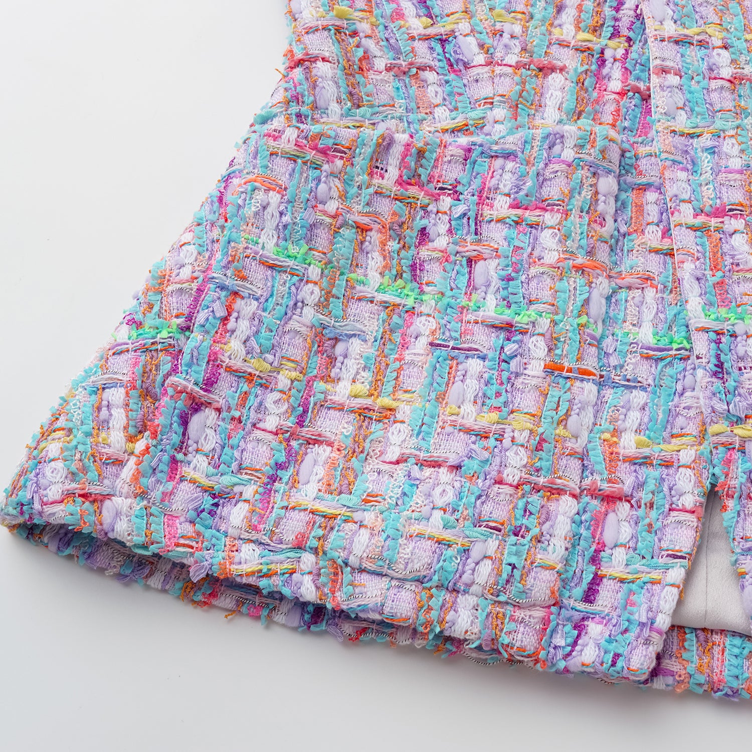 "Chelsea tea time."法國夏日輕薄花呢短袖開衫—Prelude in Pastel粉彩奏鳴