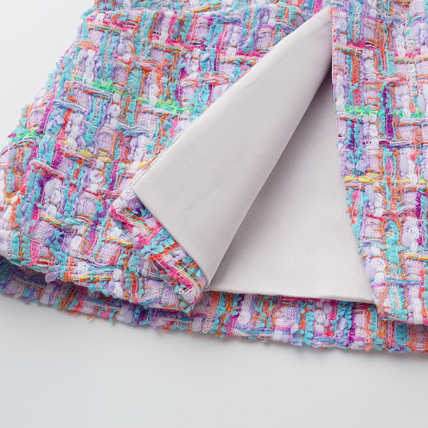 "Chelsea tea time."法國夏日輕薄花呢短袖開衫—Prelude in Pastel粉彩奏鳴