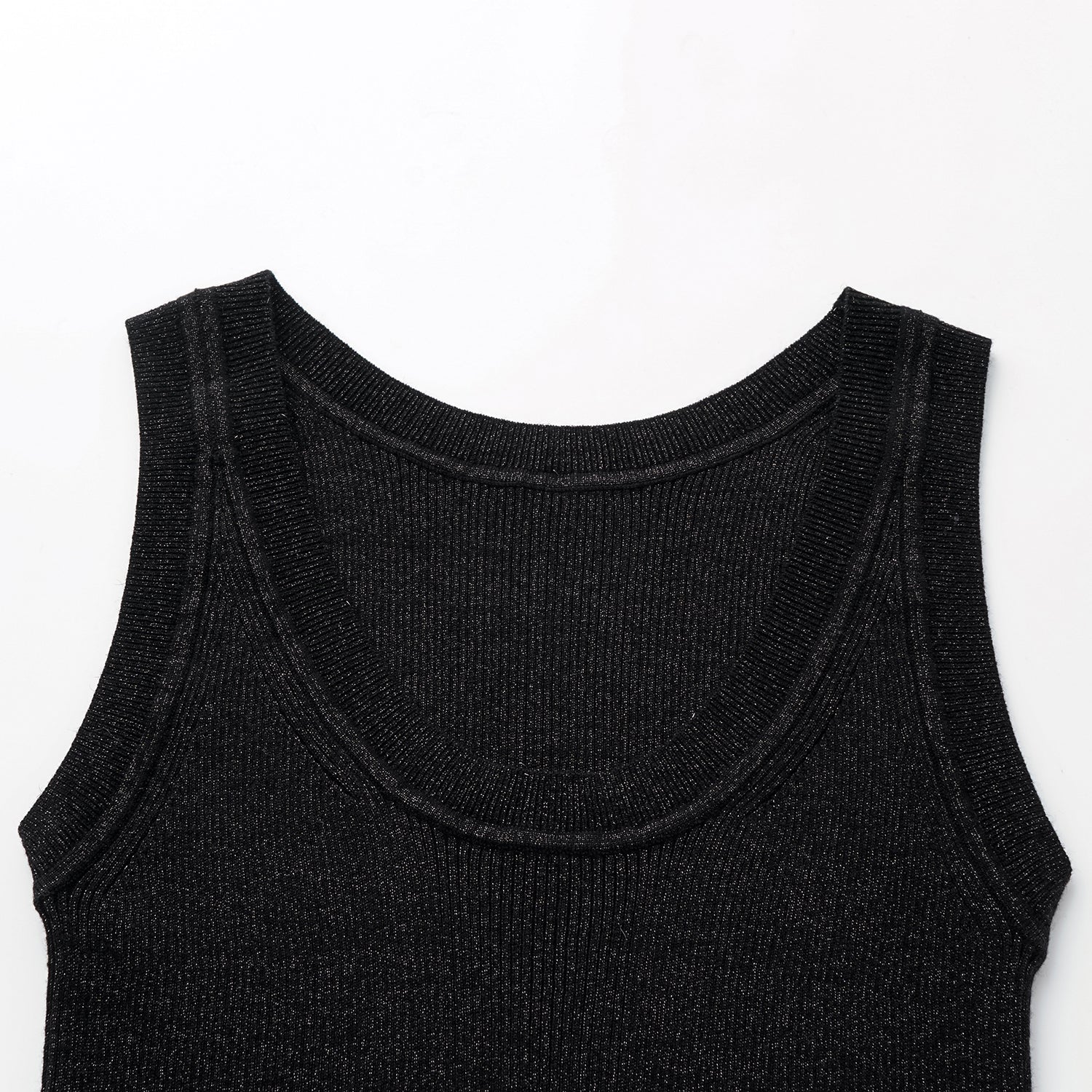 "Summer Diary" 涼感三醋酸喀什米爾針織背心—Dawn