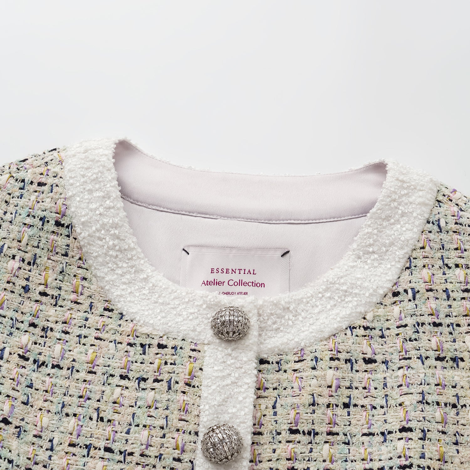 "Chelsea Citywalk."  法國花呢立體剪裁外套—Bougival Garden布吉瓦花園