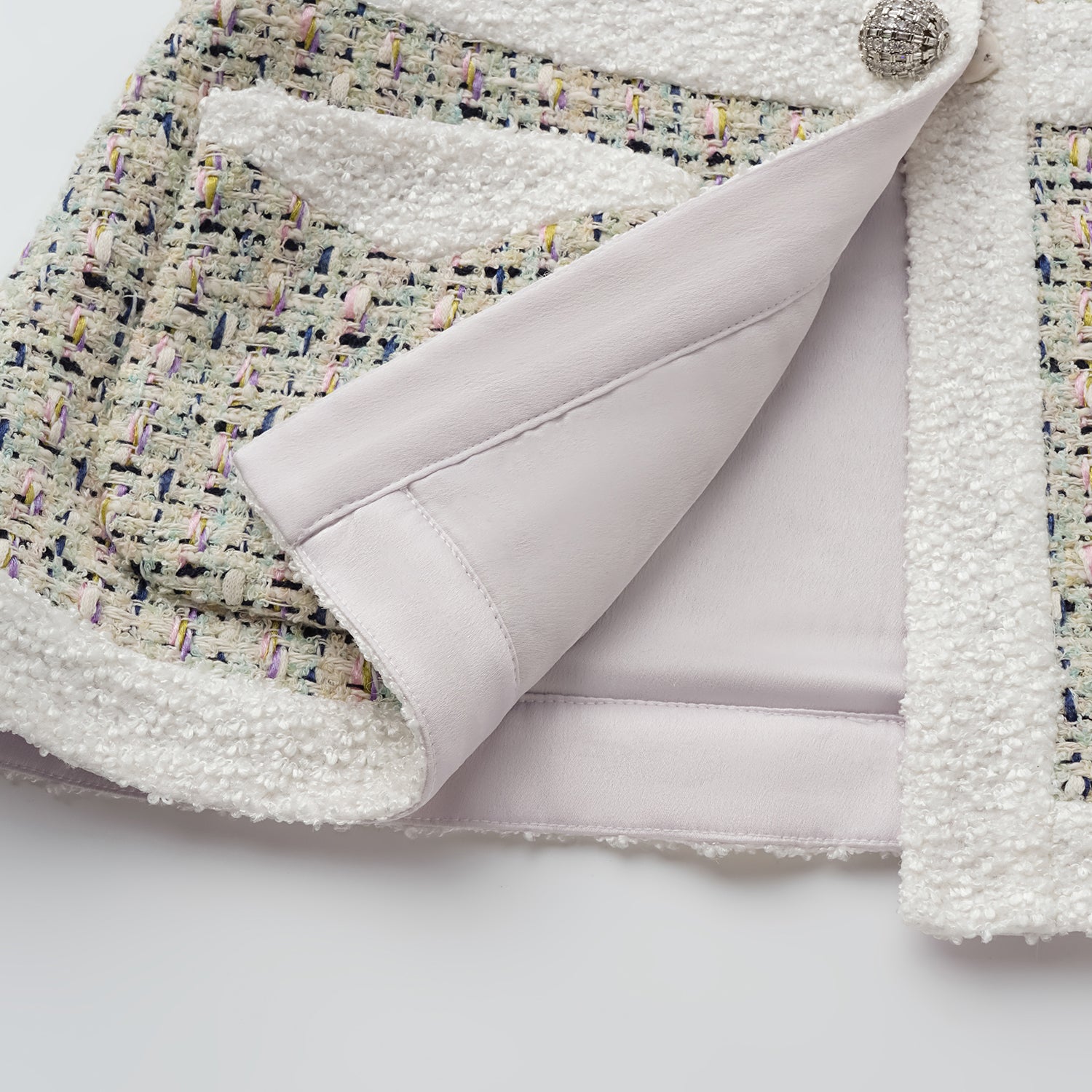 "Chelsea Citywalk."  法國花呢立體剪裁外套—Bougival Garden布吉瓦花園