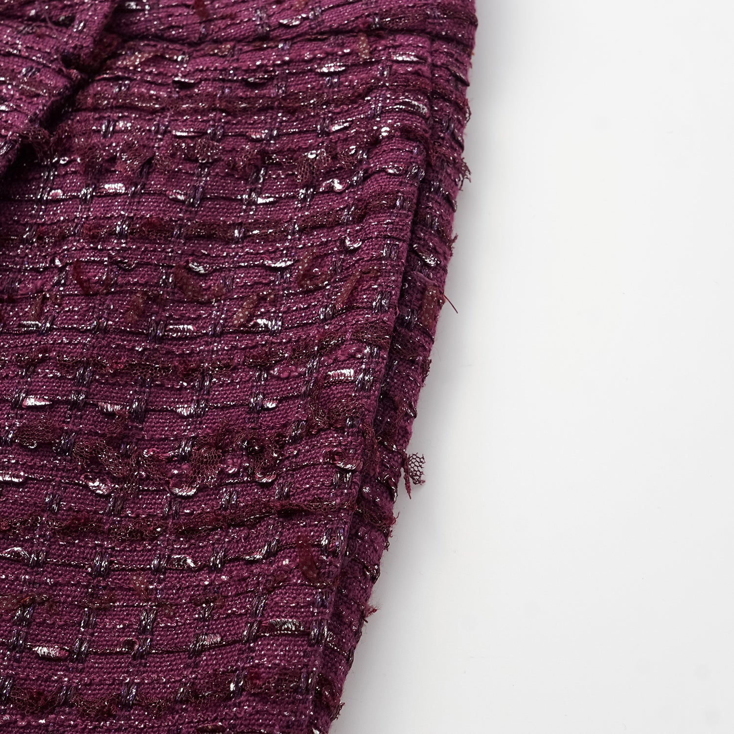 “Westminister Weekdays” 輕薄花呢立體剪裁寬褲- Romance