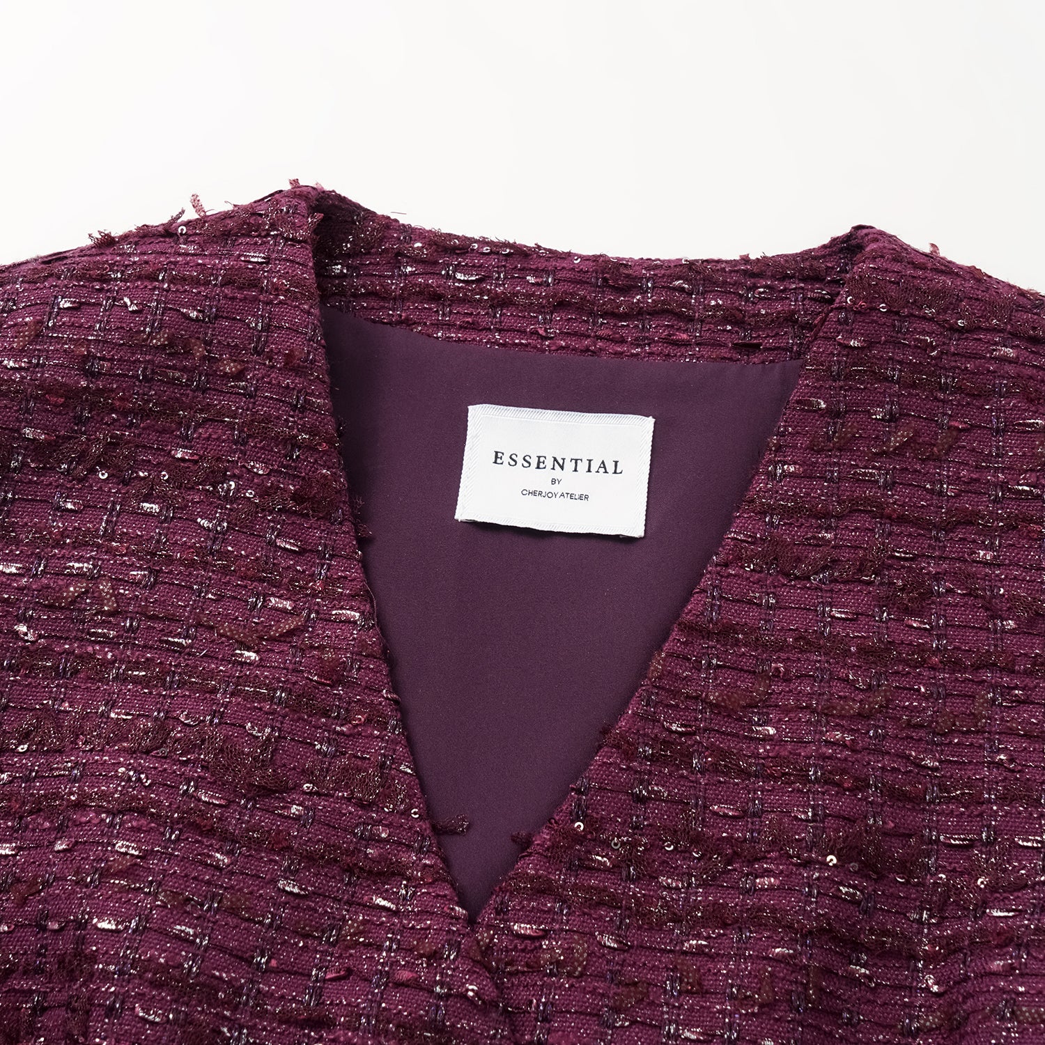 “Westminister Weekdays” 輕薄花呢綁帶西裝馬甲背心- Romance