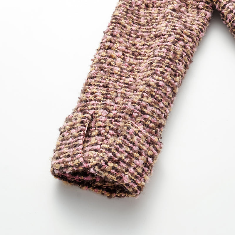 “午後洛杉磯” 經典No.7 花呢外套—Cinnamon Roll