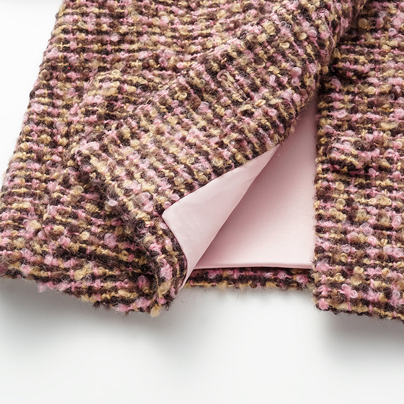 “午後洛杉磯” 經典No.7 花呢外套—Cinnamon Roll