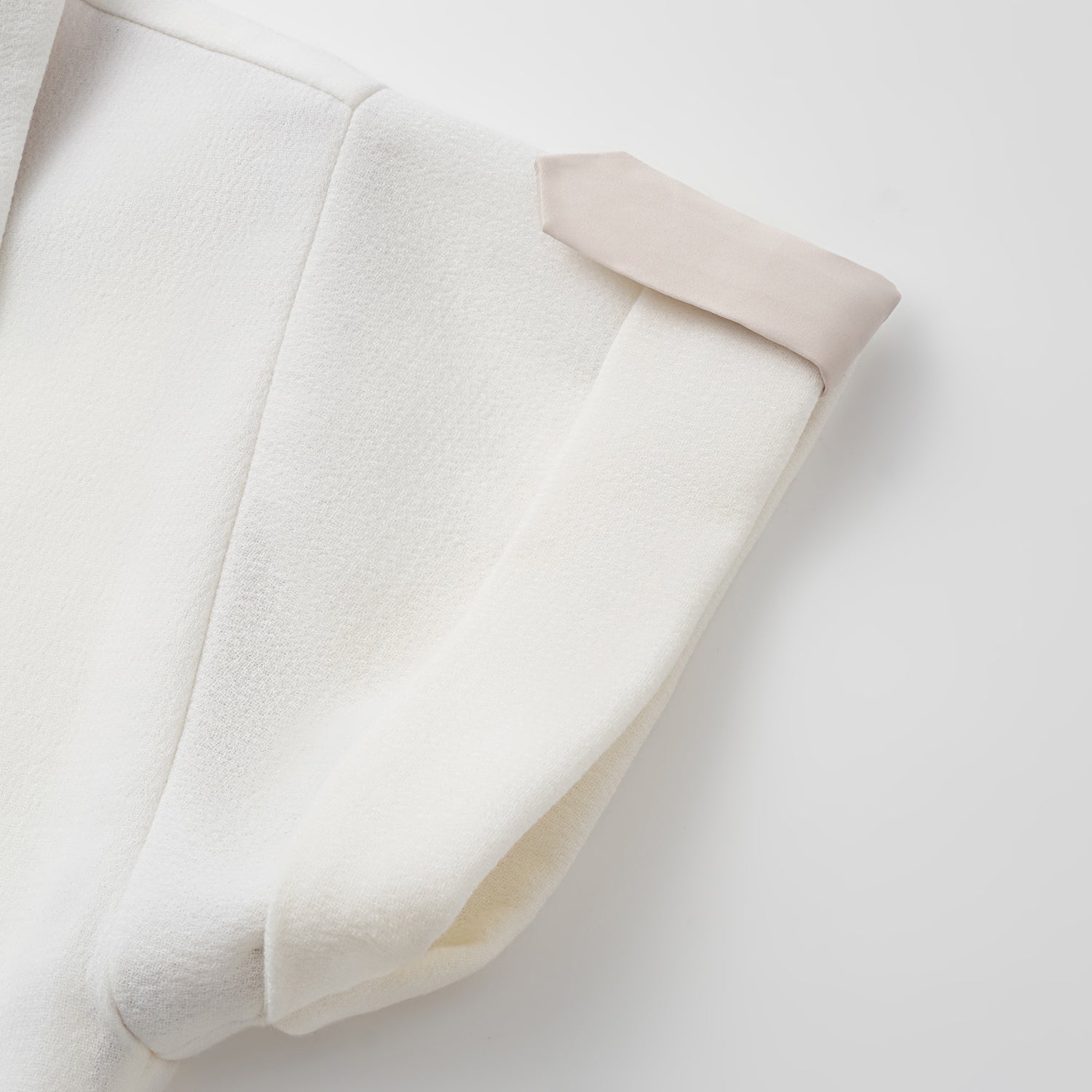 "The Top" 英國頂級雙面縐紗連身褲—Ivory