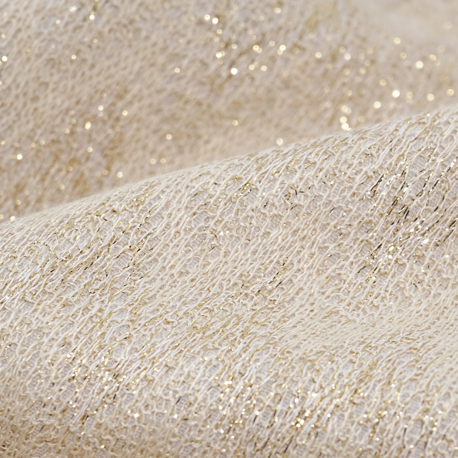 “Autumn Diary”義大利Chevron山形金縷織紋針織西裝外套—Isle Breeze沙嶼暖風