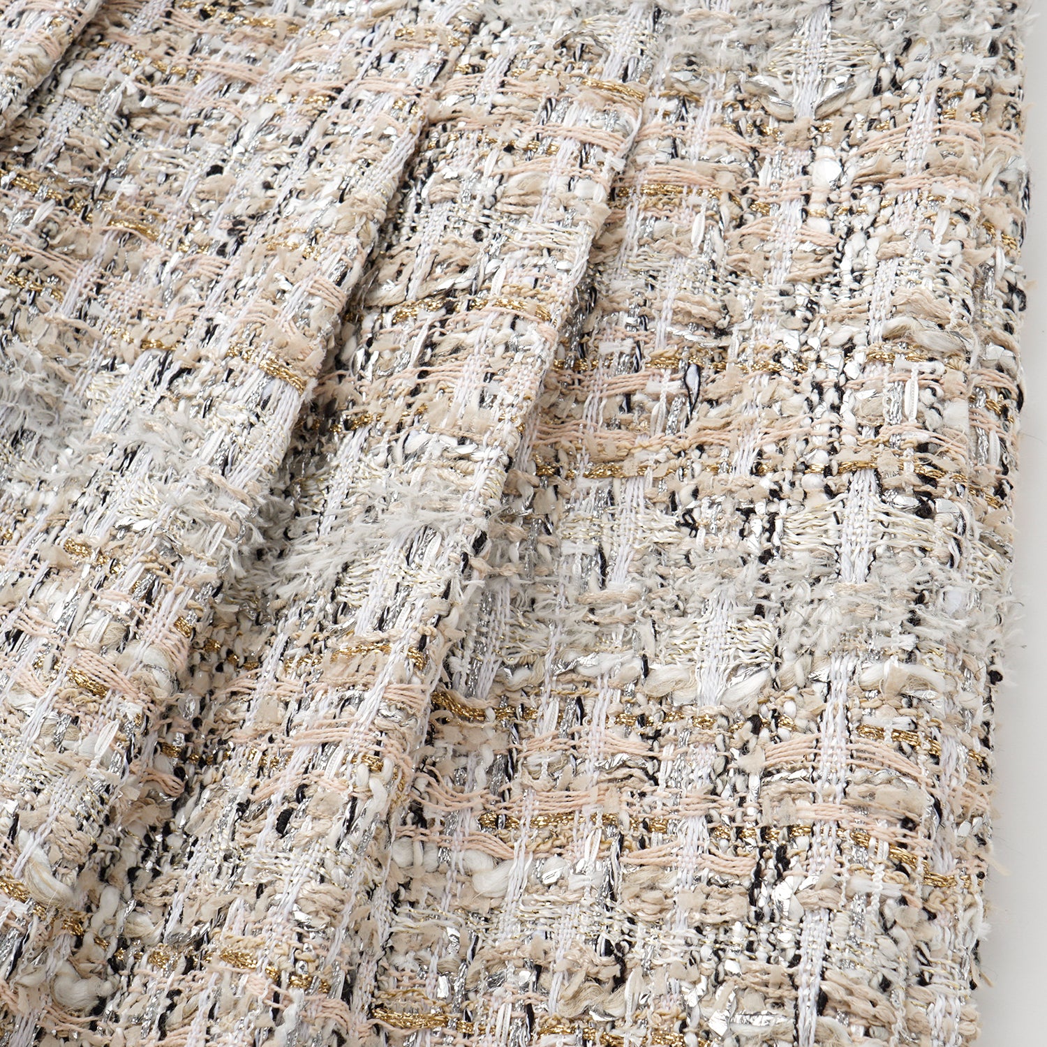 "Chelsea Citywalk." 法國棉紡節紗肌理花呢短褲—Uptown Gala上城晚宴